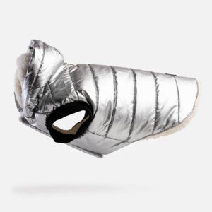 Silver Paw Silver Sherpa Dog Jacket - NWT - New - Never Worn - Large